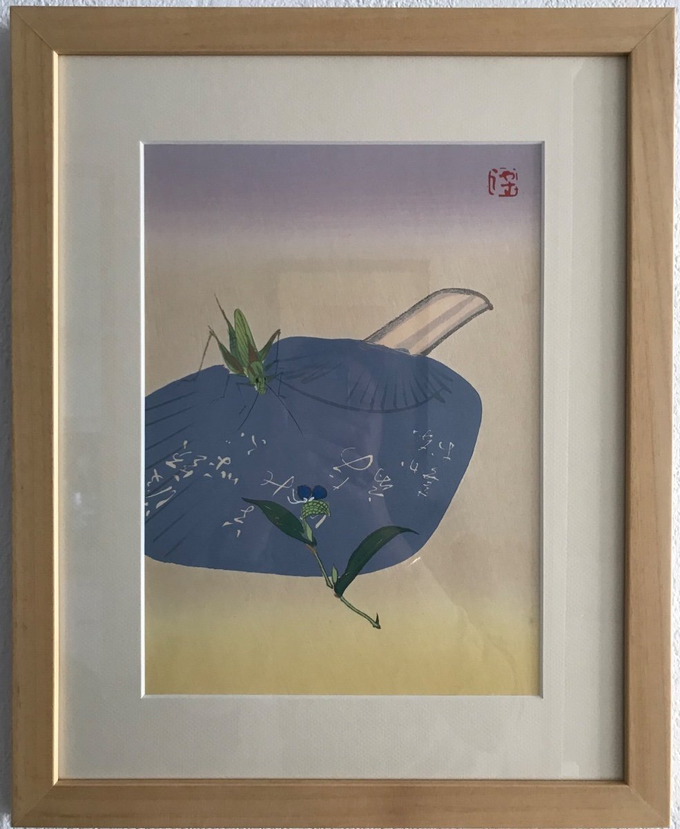 Estampes Japonaises Kacho De Masuichi Kyobashi - Japon-photo-4