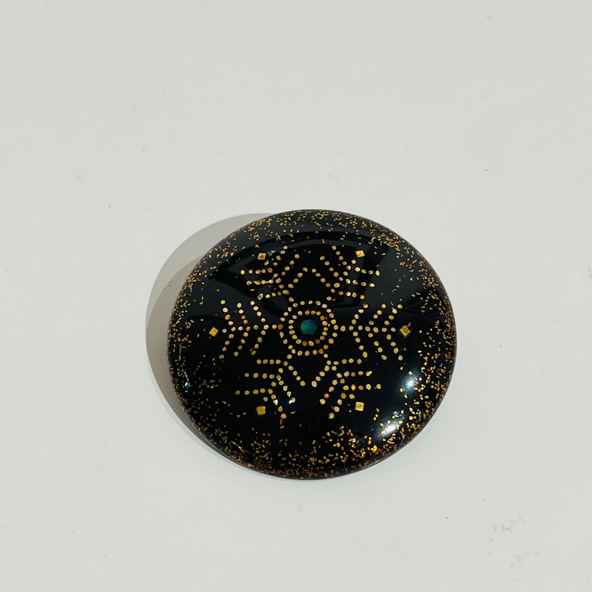 Obidome Broche Flocon En Laque Japonaise  - Japon-photo-3