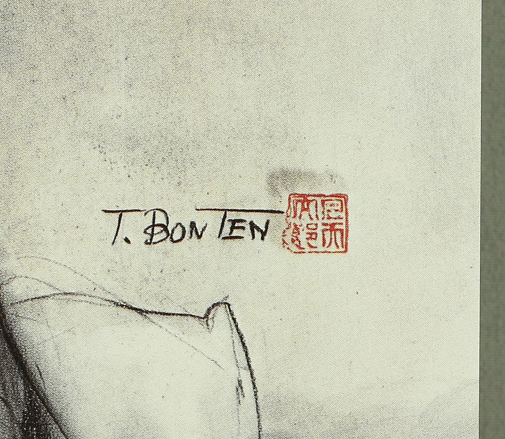 Japanese Prints Of Tattooed Women By Bonten Tarô - Japan -photo-3