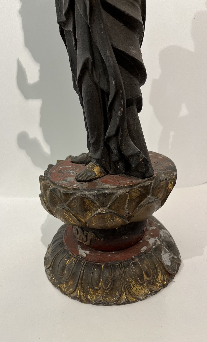 Sculpture Bouddha Kannon Japonaise - Japon -photo-7