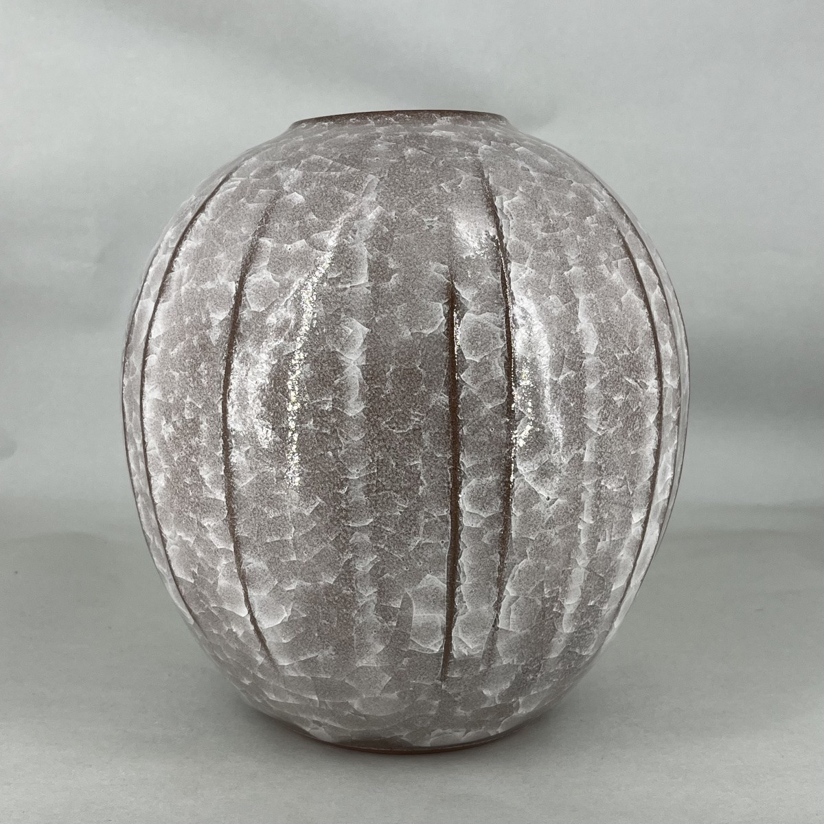 Japanese Ceramic Vase In Goungama Style - Japan-photo-4