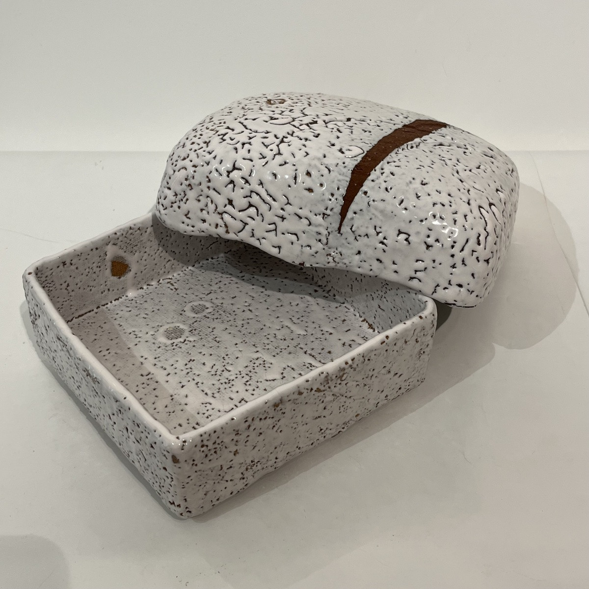Japanese Ceramic Box From Mino - Japan-photo-4