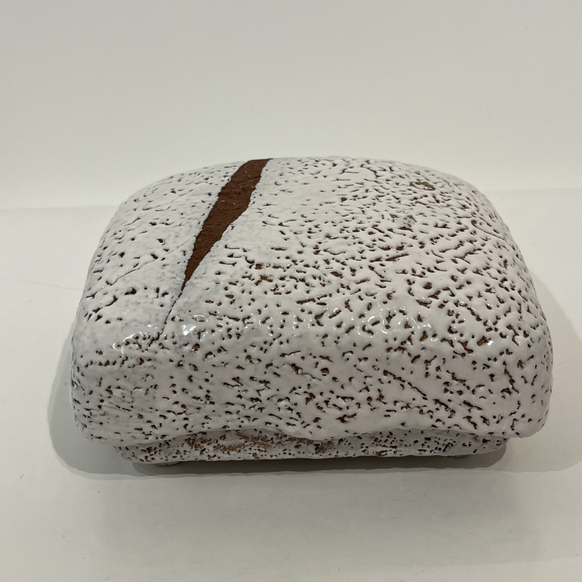 Japanese Ceramic Box From Mino - Japan