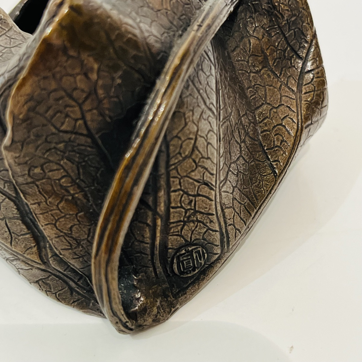 Japanese Leaf And Snail Tray - Japan -photo-2