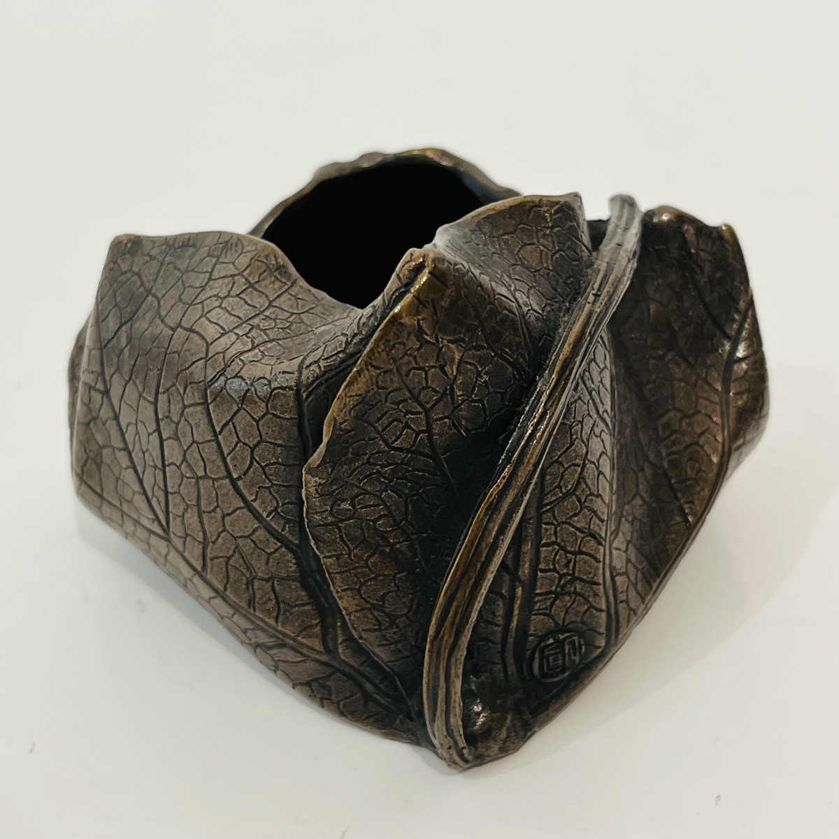 Japanese Leaf And Snail Tray - Japan -photo-3