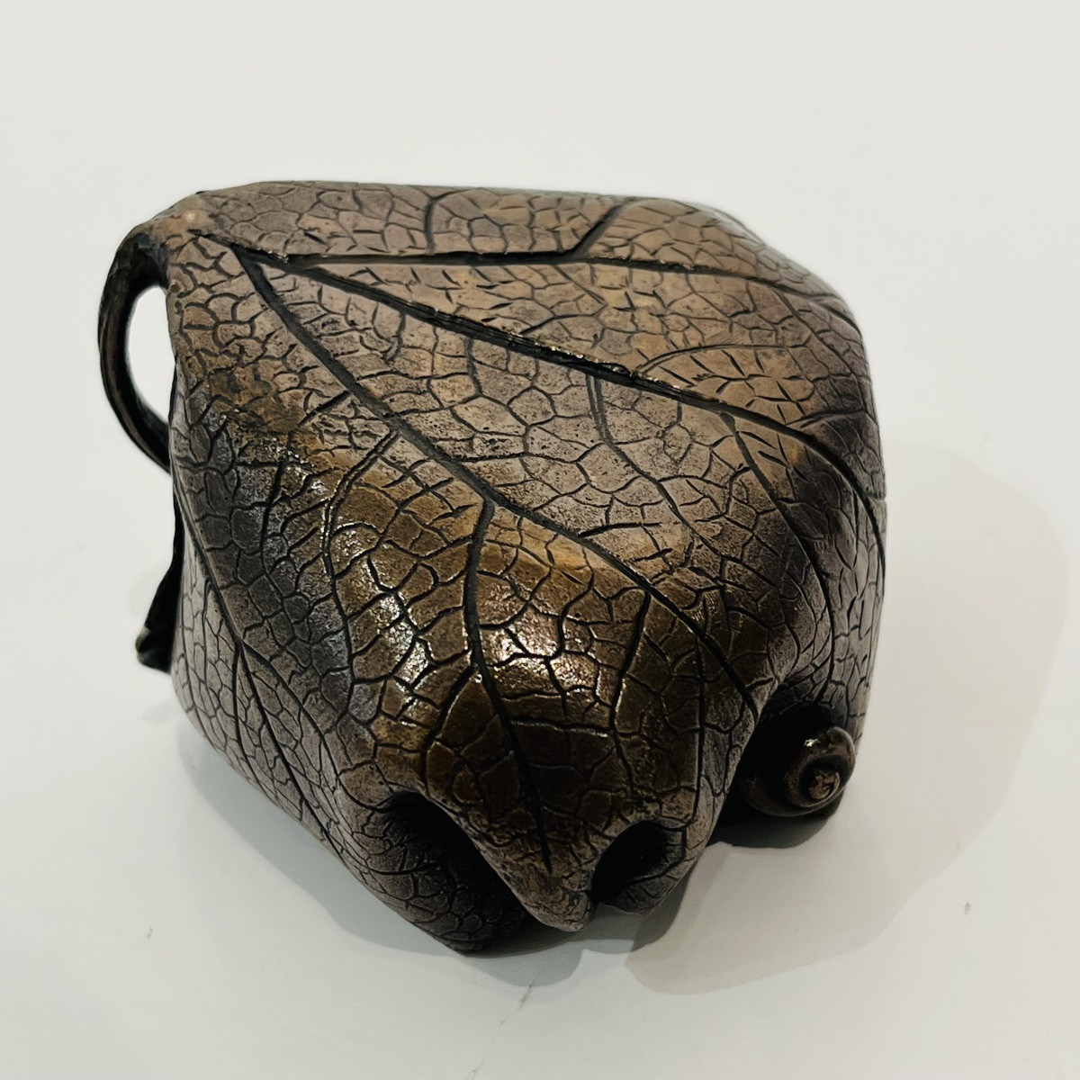 Japanese Leaf And Snail Tray - Japan -photo-4