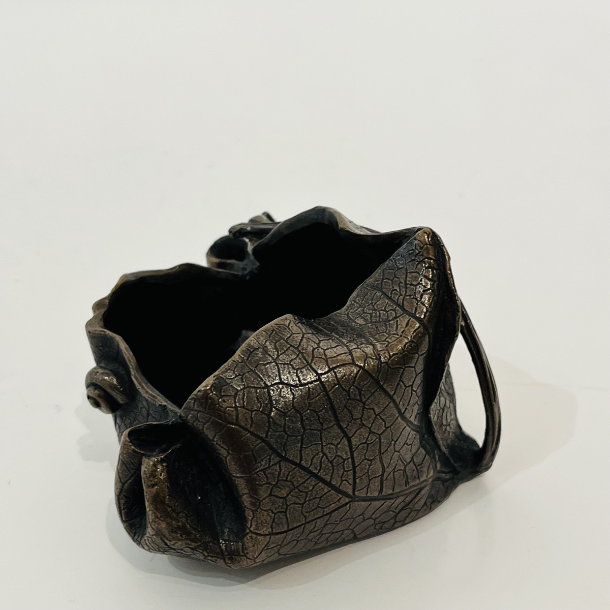 Japanese Leaf And Snail Tray - Japan -photo-2