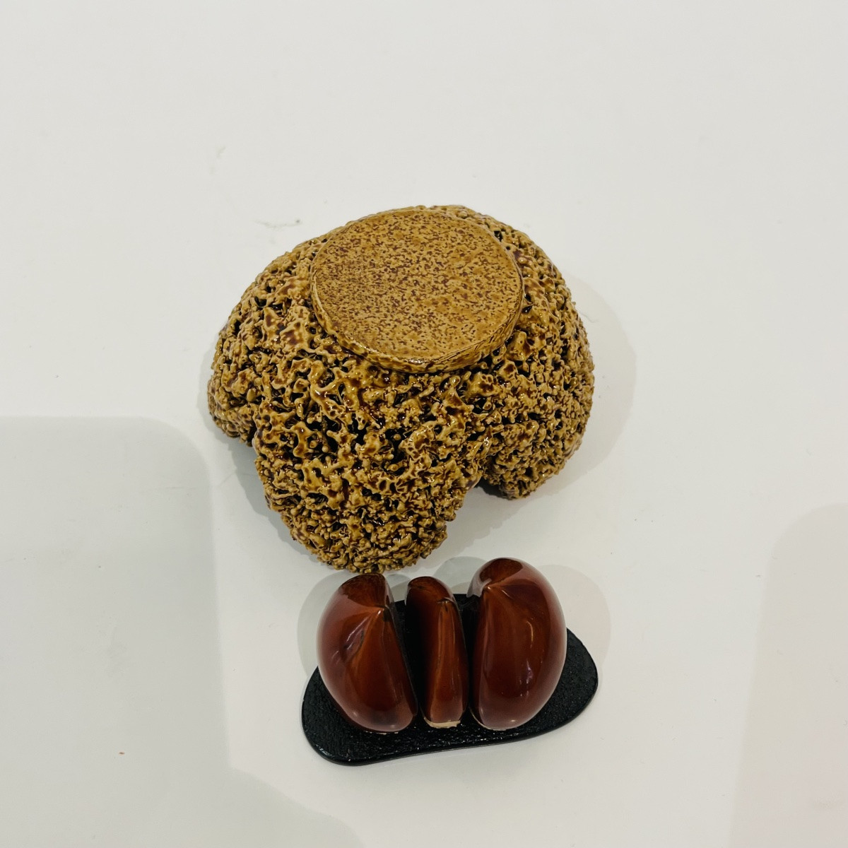 Kogo châtaignes boîte à encens japonais en laque - Japonais-photo-3