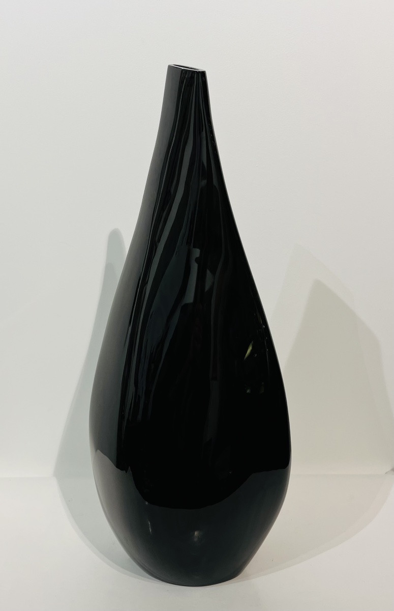 Large Japanese Lacquer Vase - Japan -photo-1