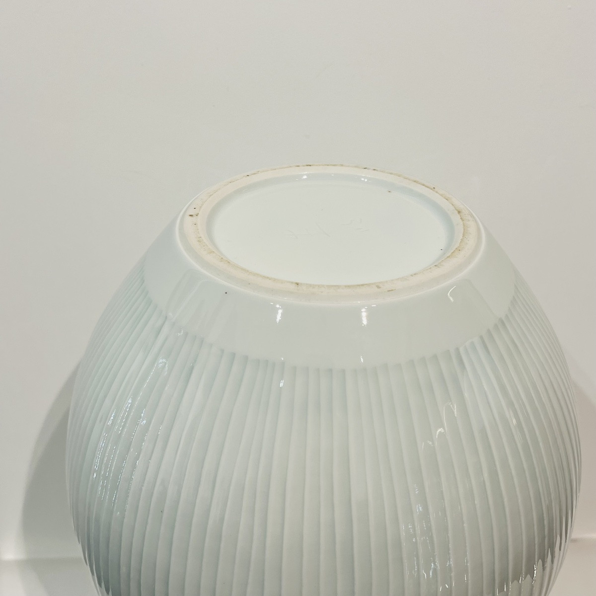 Celadon Japanese Vase Fujii Shumei - Japan-photo-7