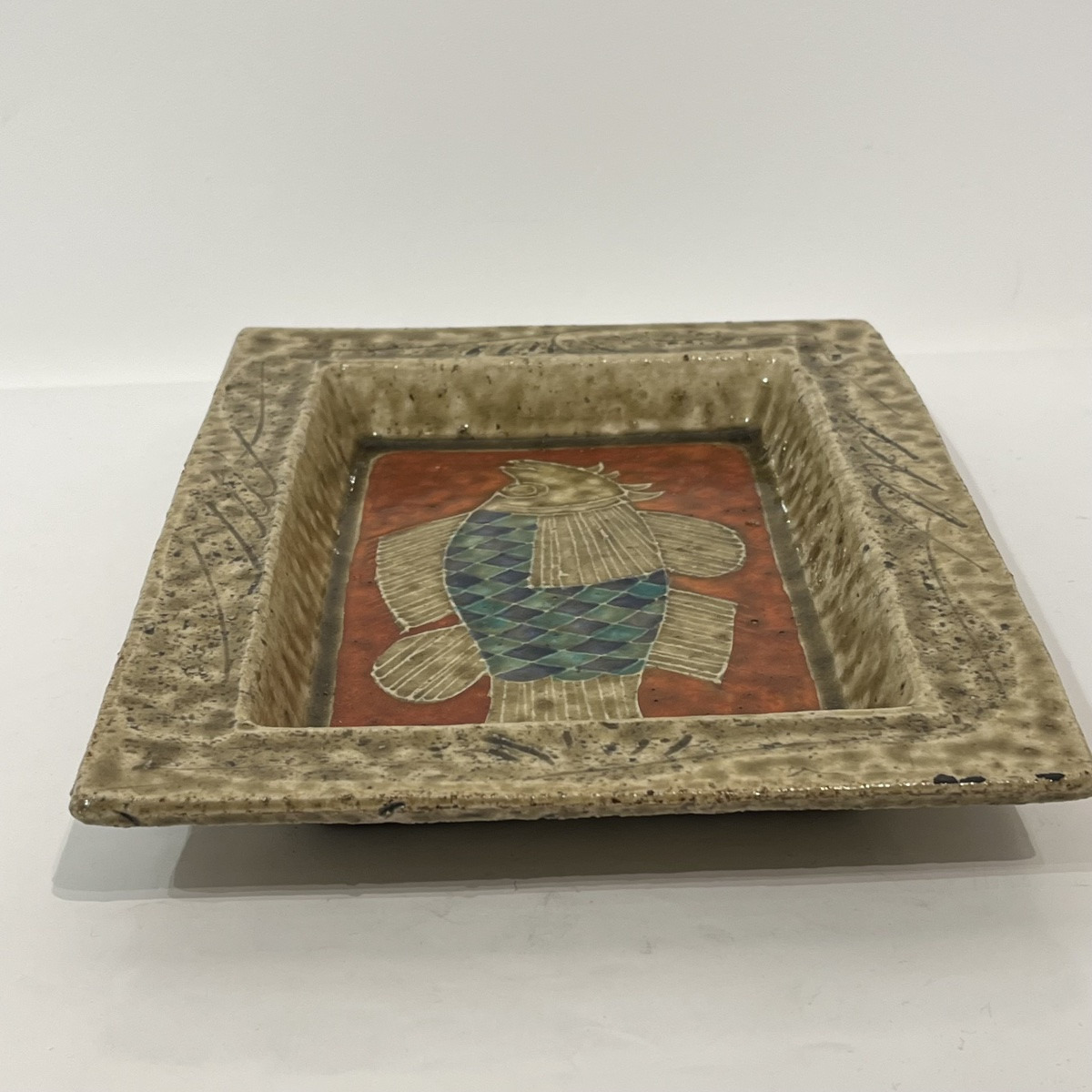 Plat en céramique japonaise poisson - Japon -photo-3