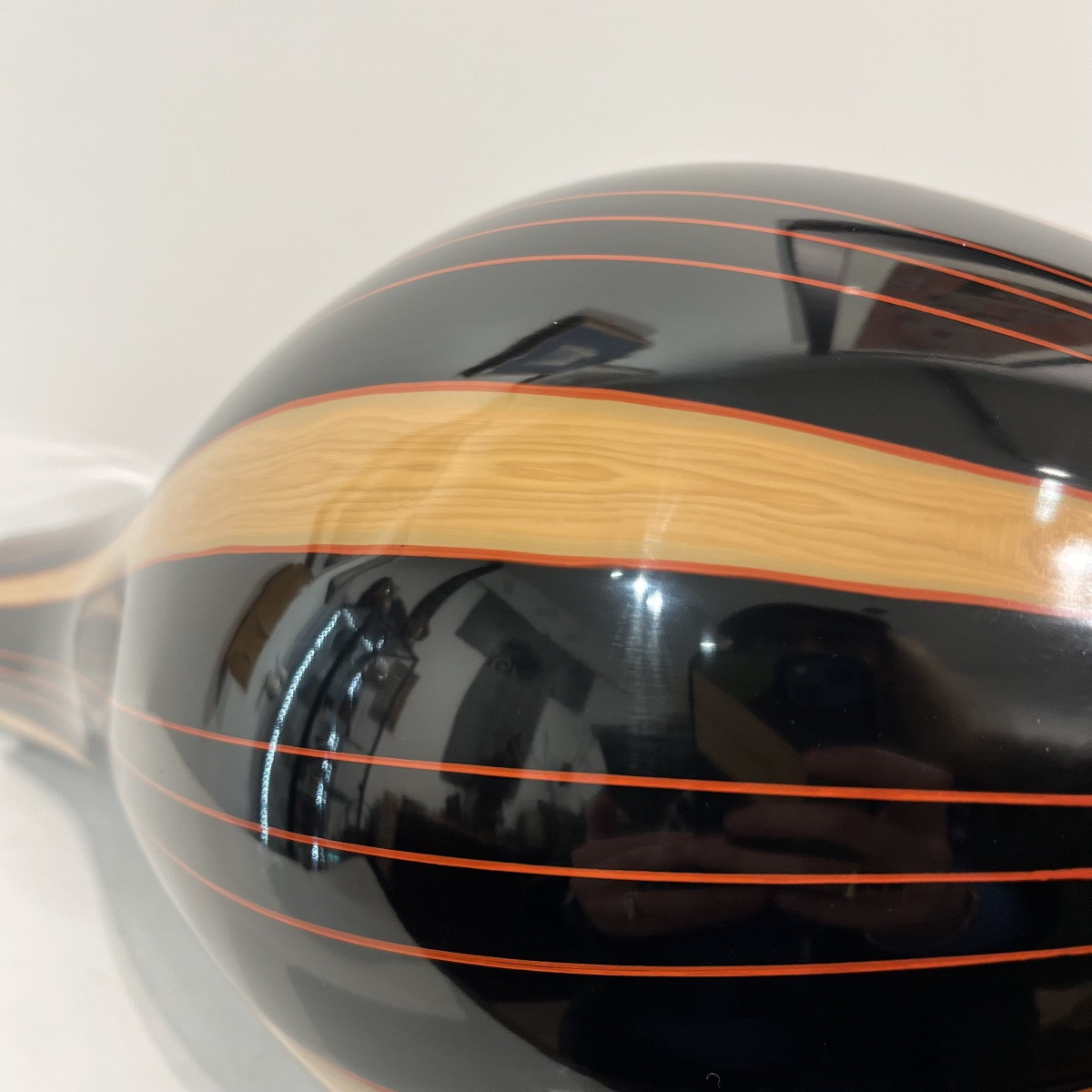 Vase japonais en laque sèche - Japon-photo-3