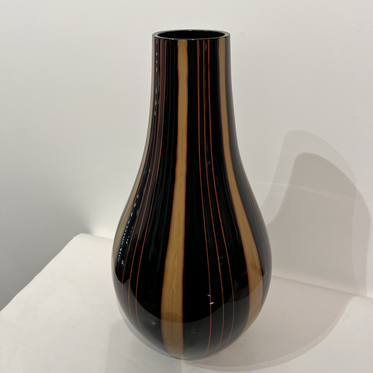 Vase japonais en laque sèche - Japon-photo-5