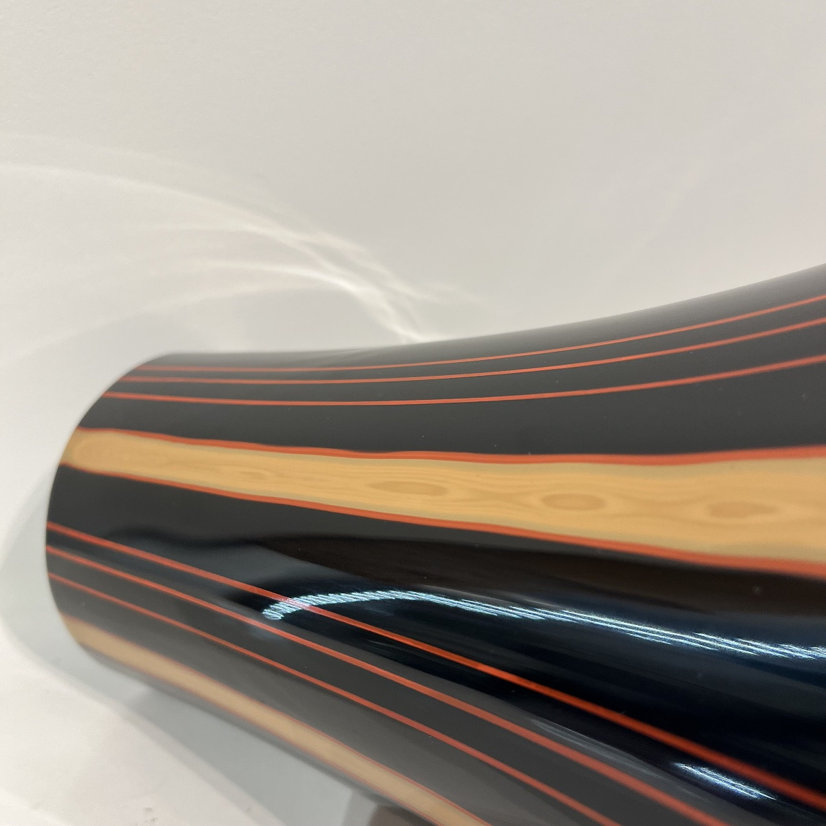 Vase japonais en laque sèche - Japon-photo-8