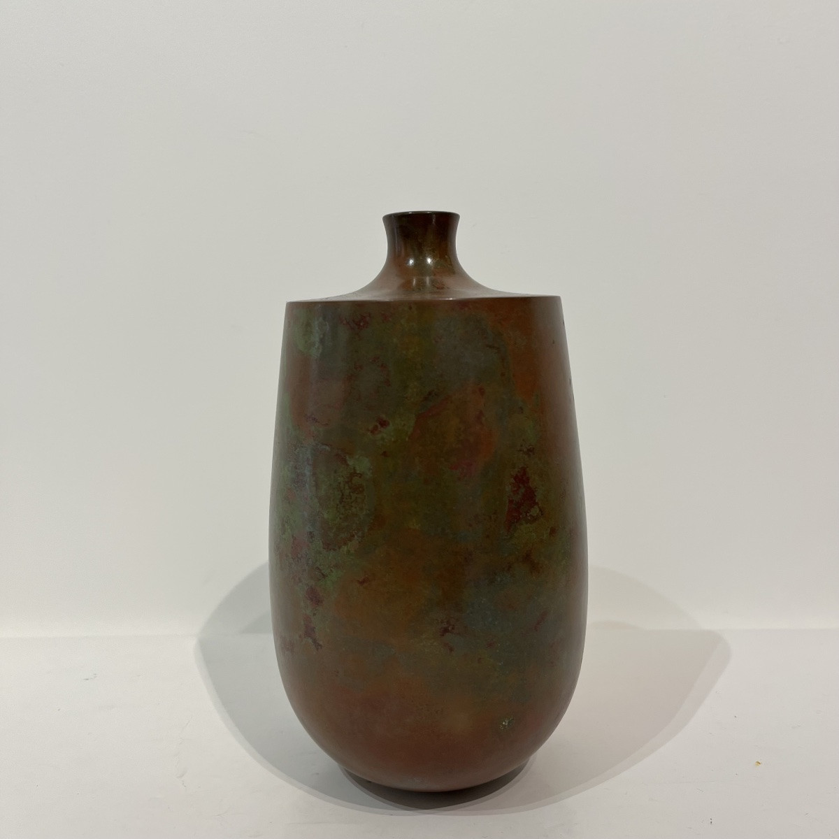 Vase japonais en bronze minimaliste - Japon-photo-6