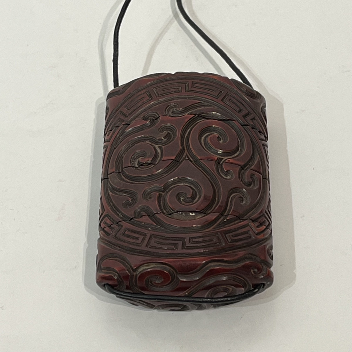 Inro, Japanese, In Guri Lacquer - Japan