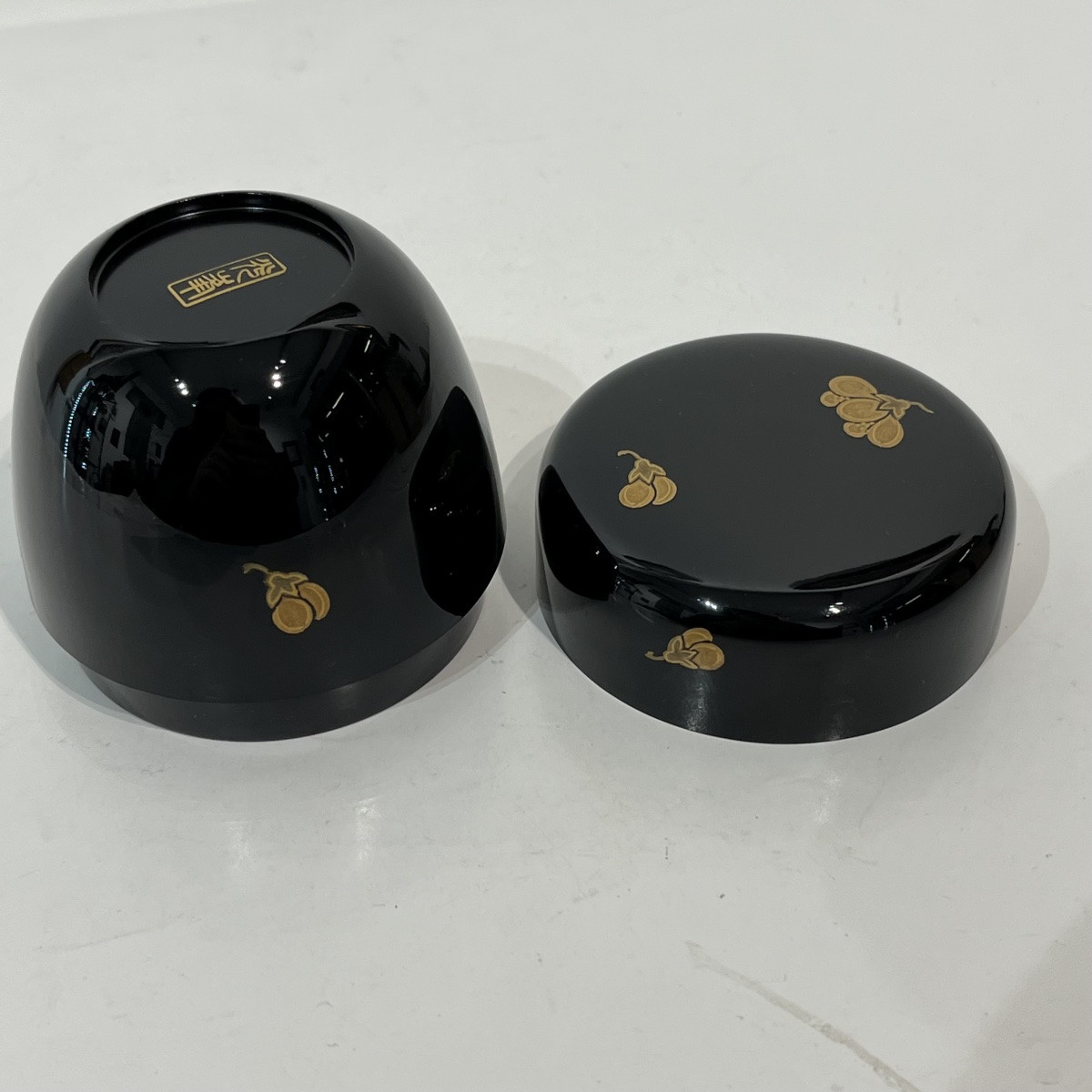 Natsume boîte à thé japonaise laquée fleurs de sakura - Japon -photo-4