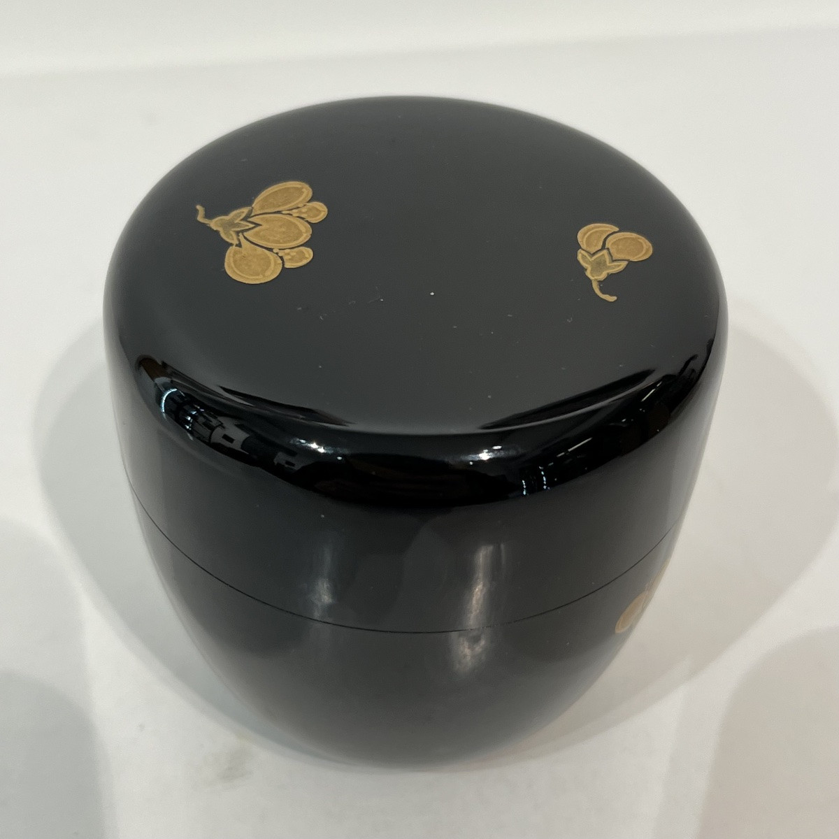 Natsume boîte à thé japonaise laquée fleurs de sakura - Japon -photo-6