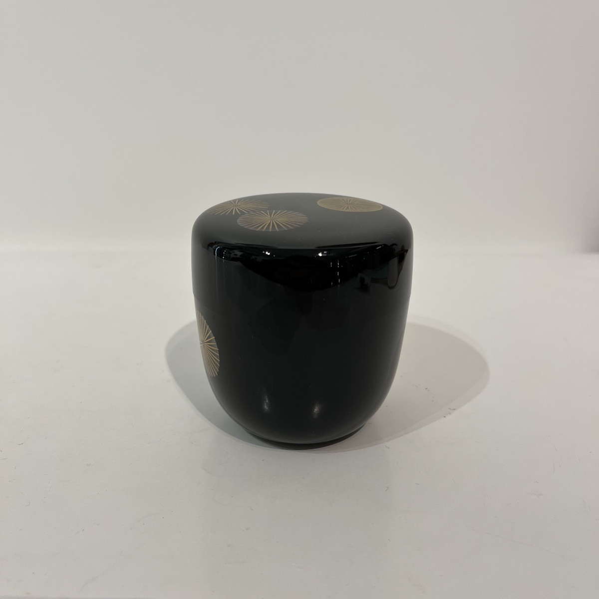 Natsume boîte à thé japonaise laquée fleurs de pin  - Japon -photo-6