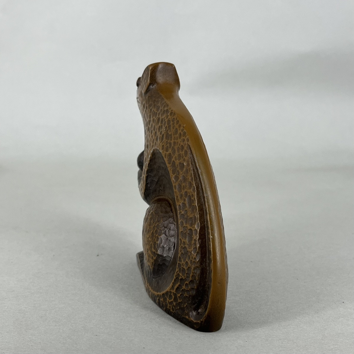 Okimono Japanese Bronze Mouse Sculpture - Japan-photo-3