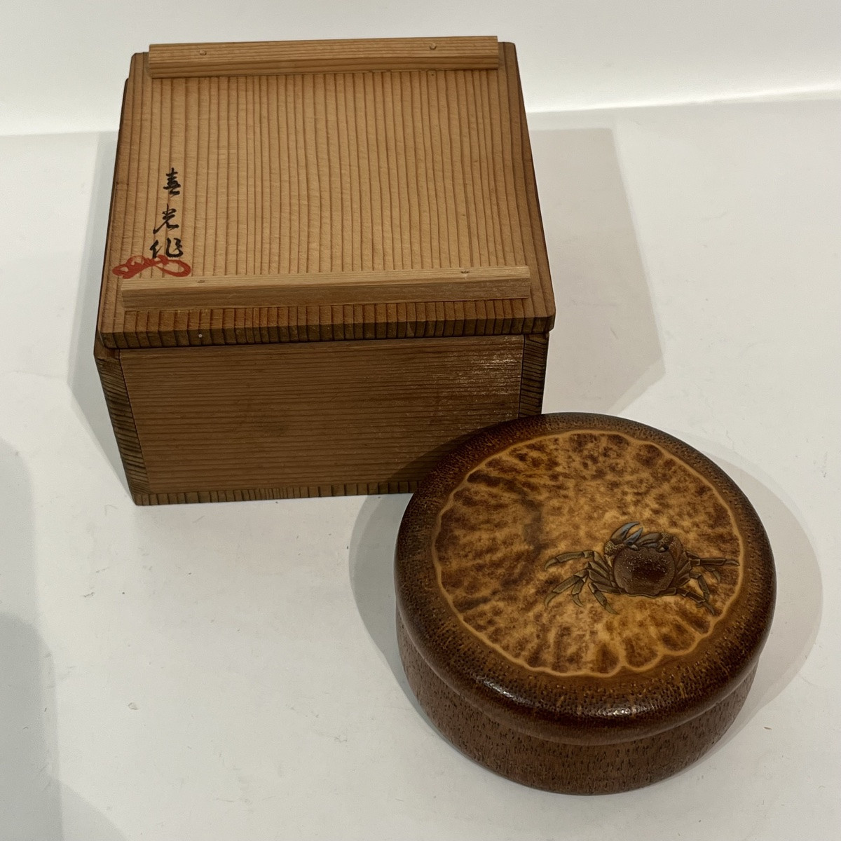 Japanese Bamboo Crab Box - Japan -photo-4