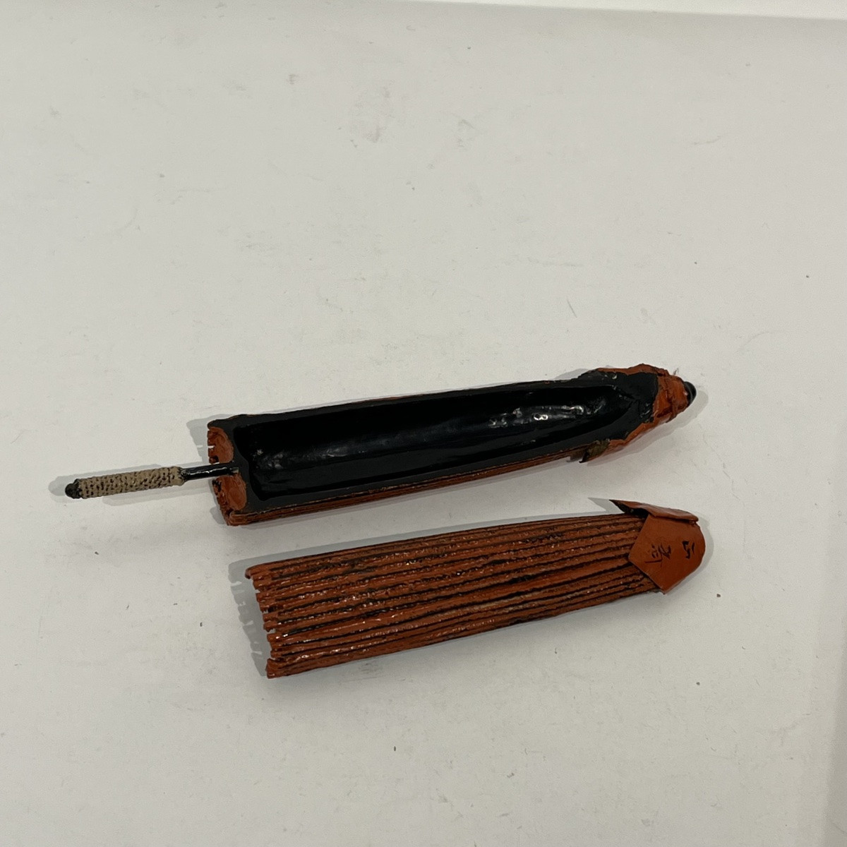 Kogo, boîte à encens japonaise laquée parapluie - Japon -photo-3