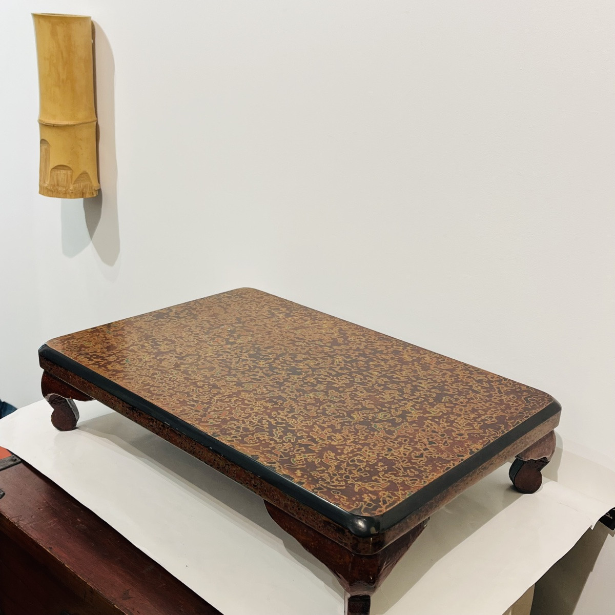 Kadai, plateau japonais en laque de Tsugaru - Japon-photo-1