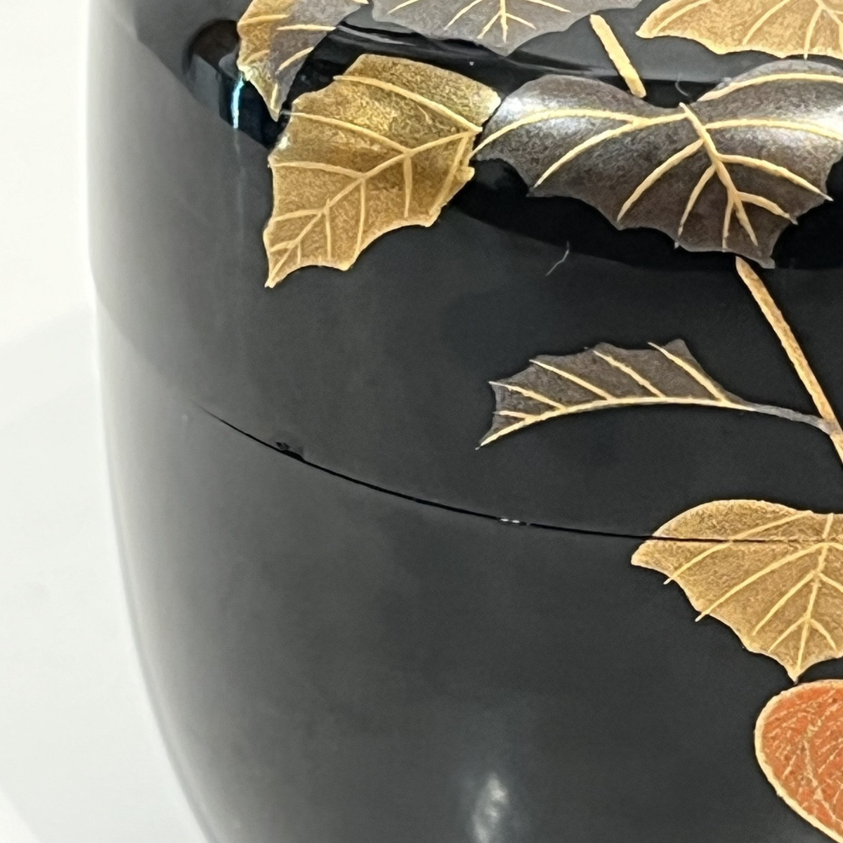 Natsume, Japanese Lacquered Tea Box, Physalis - Japan-photo-3