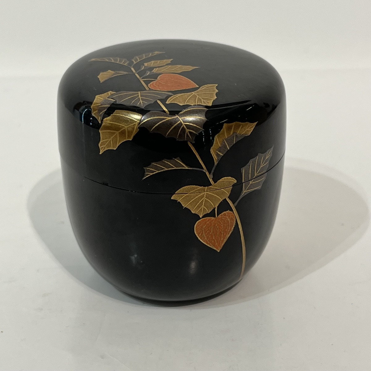 Natsume, Japanese Lacquered Tea Box, Physalis - Japan-photo-5