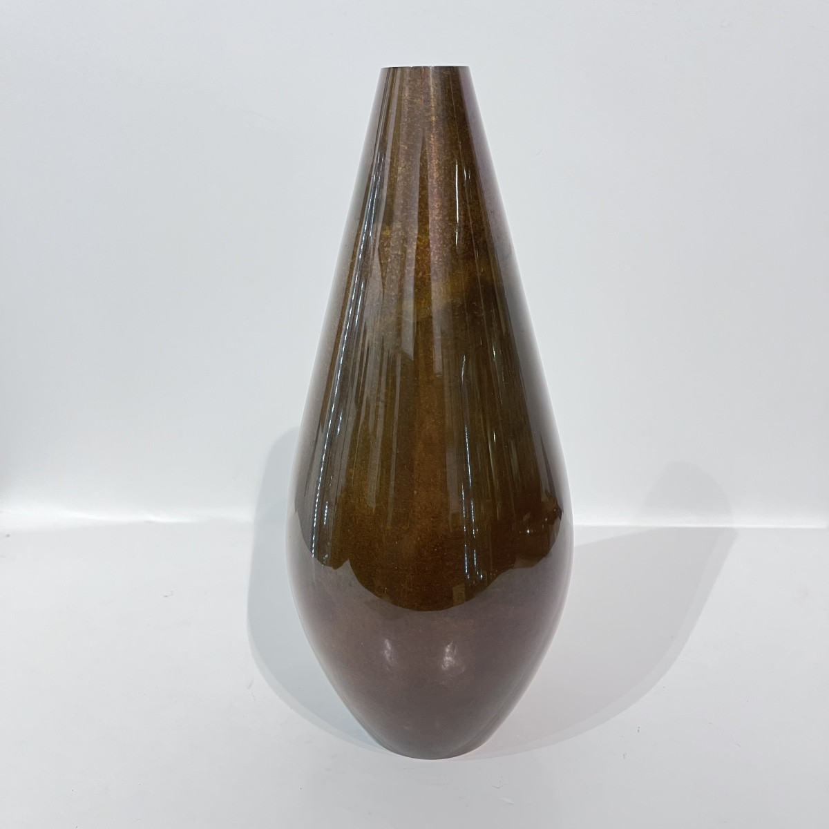 Japanese Bronze Shuzen Vase - Japan-photo-3