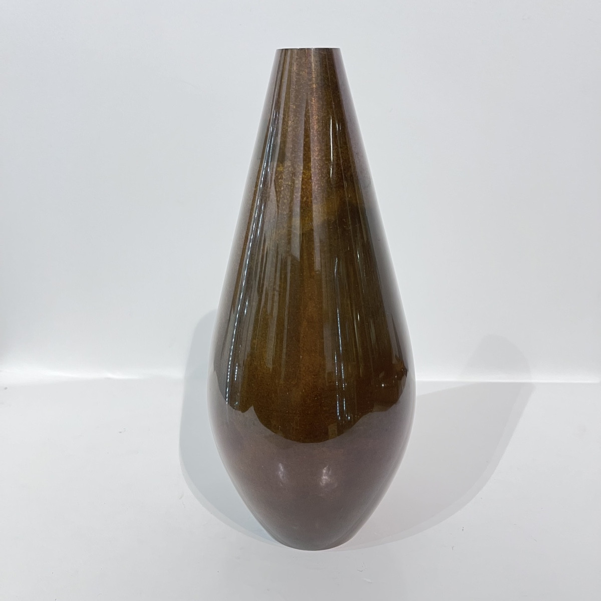 Japanese Bronze Shuzen Vase - Japan