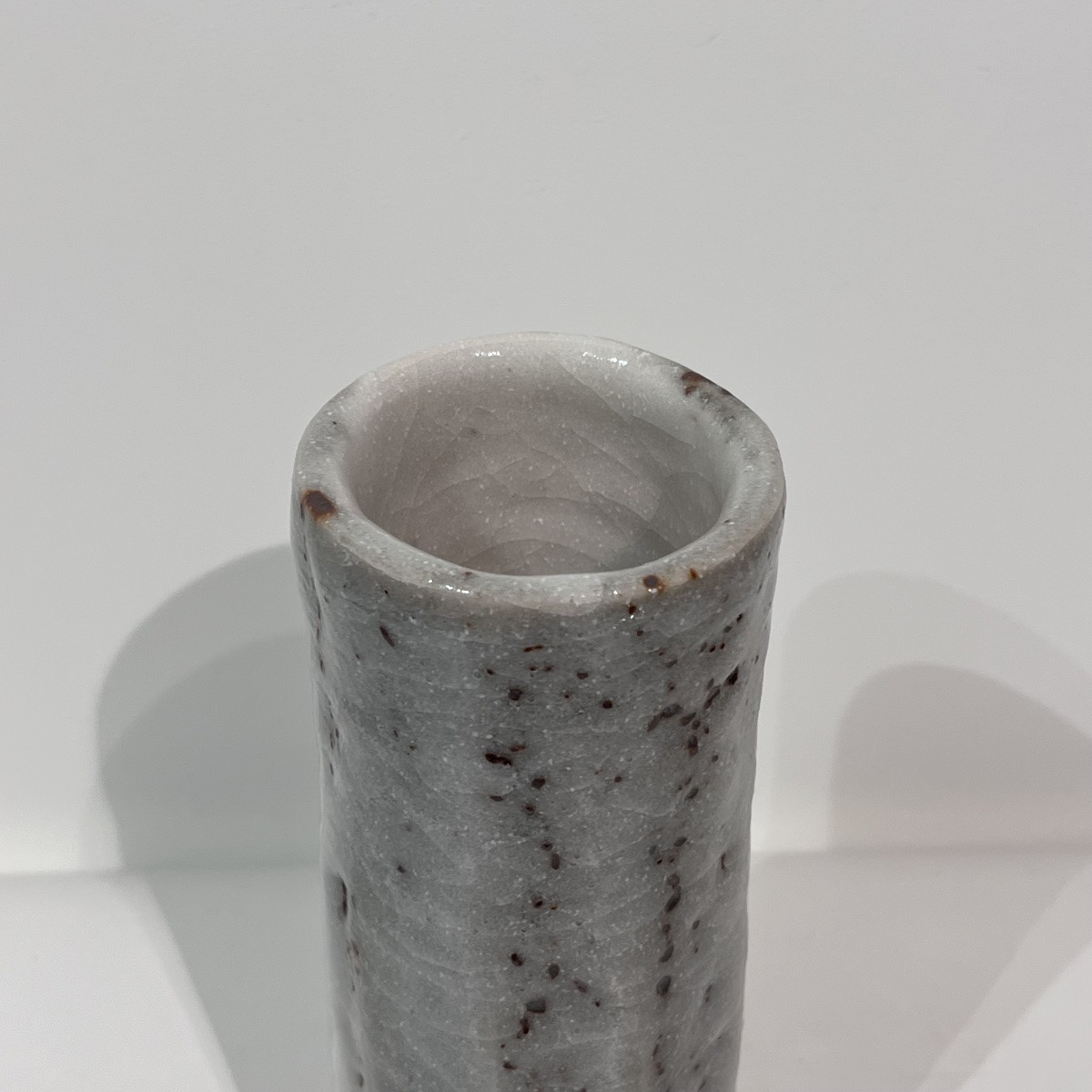 Japanese Ceramic Vase From Shino - Japan-photo-4