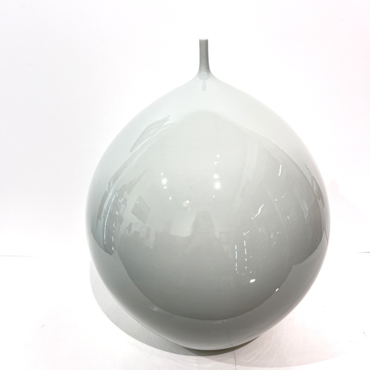 Vase sculpture céladon japonais - Japon