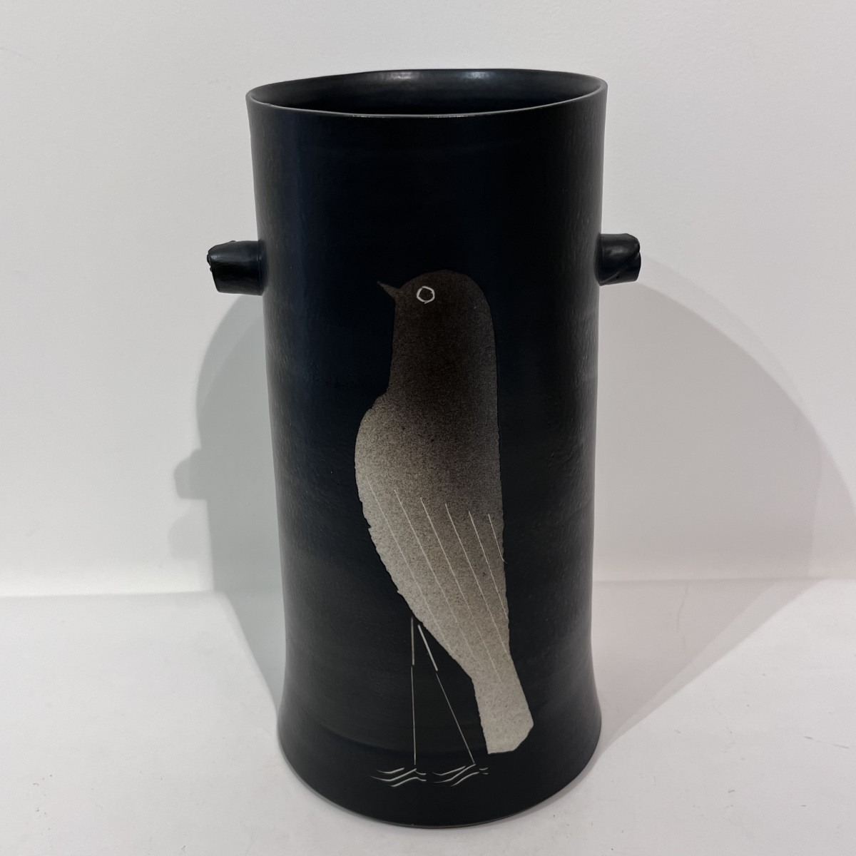 Japanese Ceramic Bird Vase - Japan