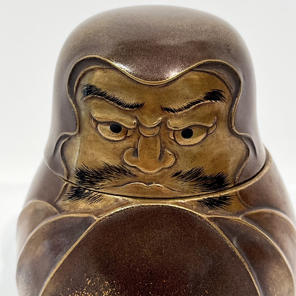 Kobako Daruma, Japanese Lacquer Box - Japan -photo-1