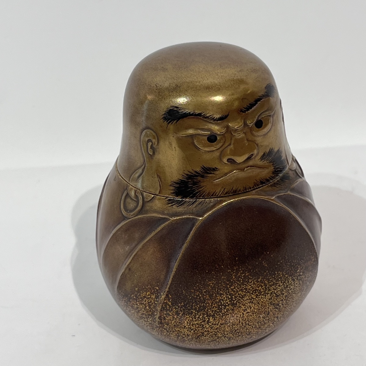 Kobako Daruma, Japanese Lacquer Box - Japan -photo-6