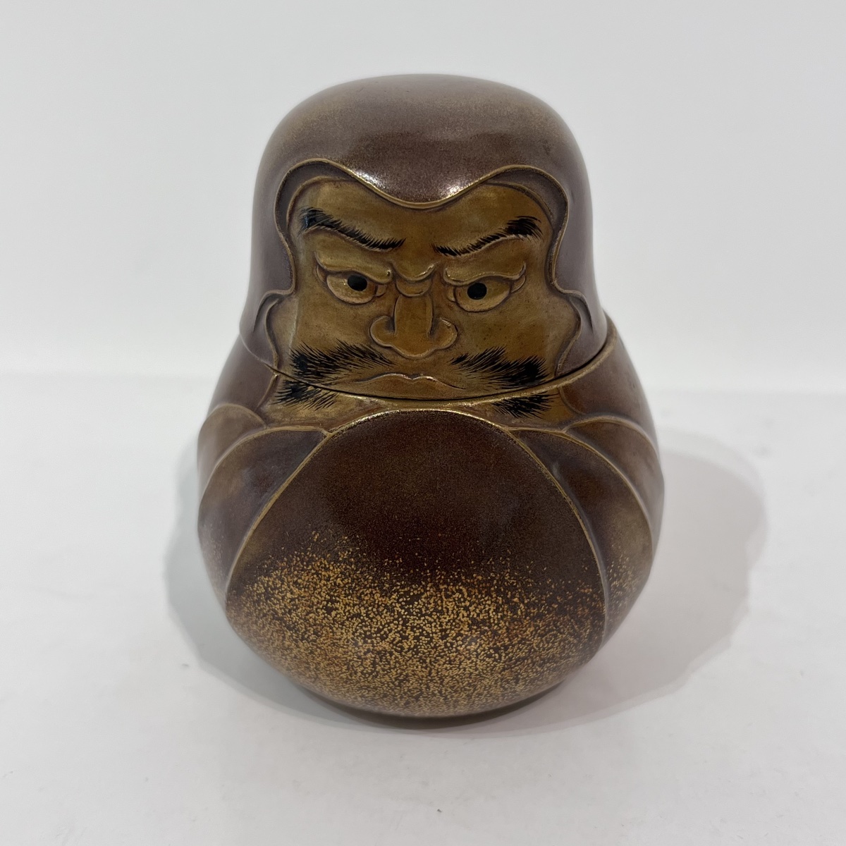 Kobako Daruma, Japanese Lacquer Box - Japan 