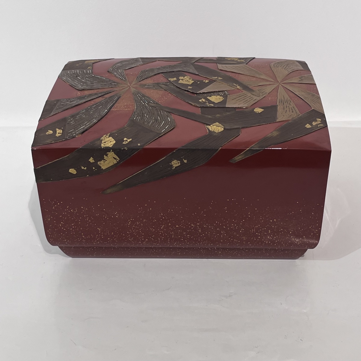 Japanese Sabie Lacquer Box - Japan -photo-1
