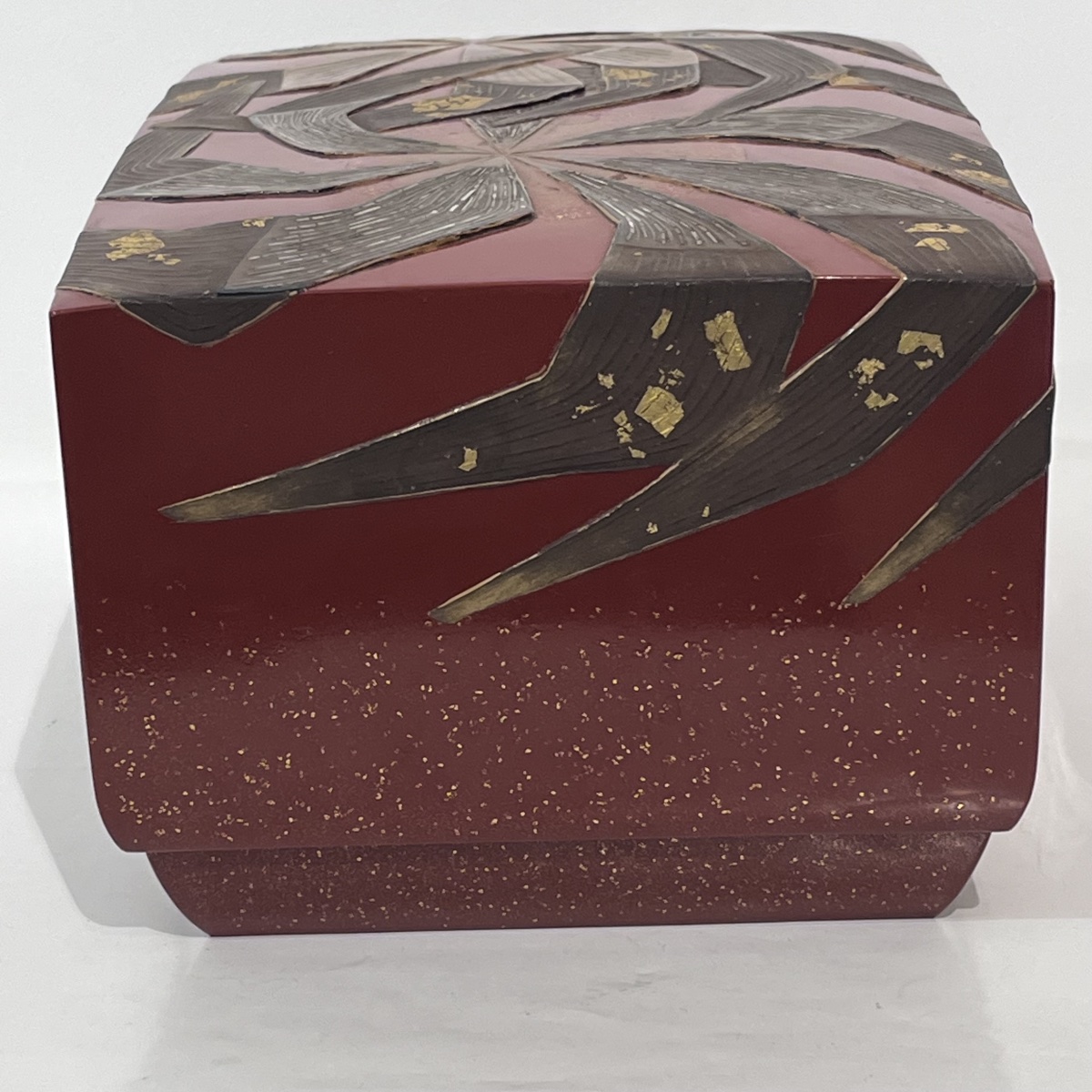 Japanese Sabie Lacquer Box - Japan -photo-2