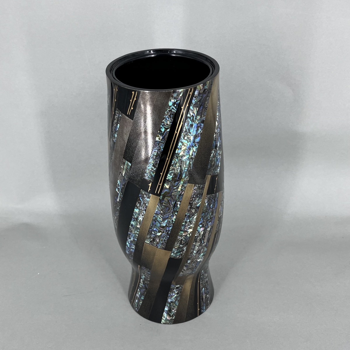Vase japonais en laque de Hattori Shunsho - Japon-photo-3