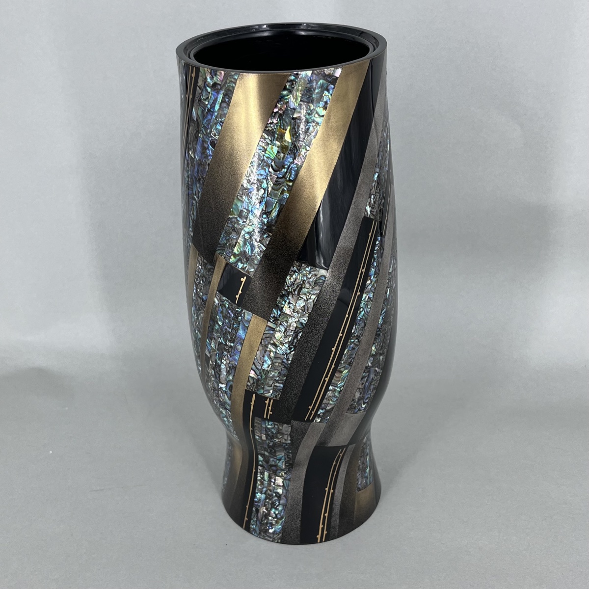 Vase japonais en laque de Hattori Shunsho - Japon