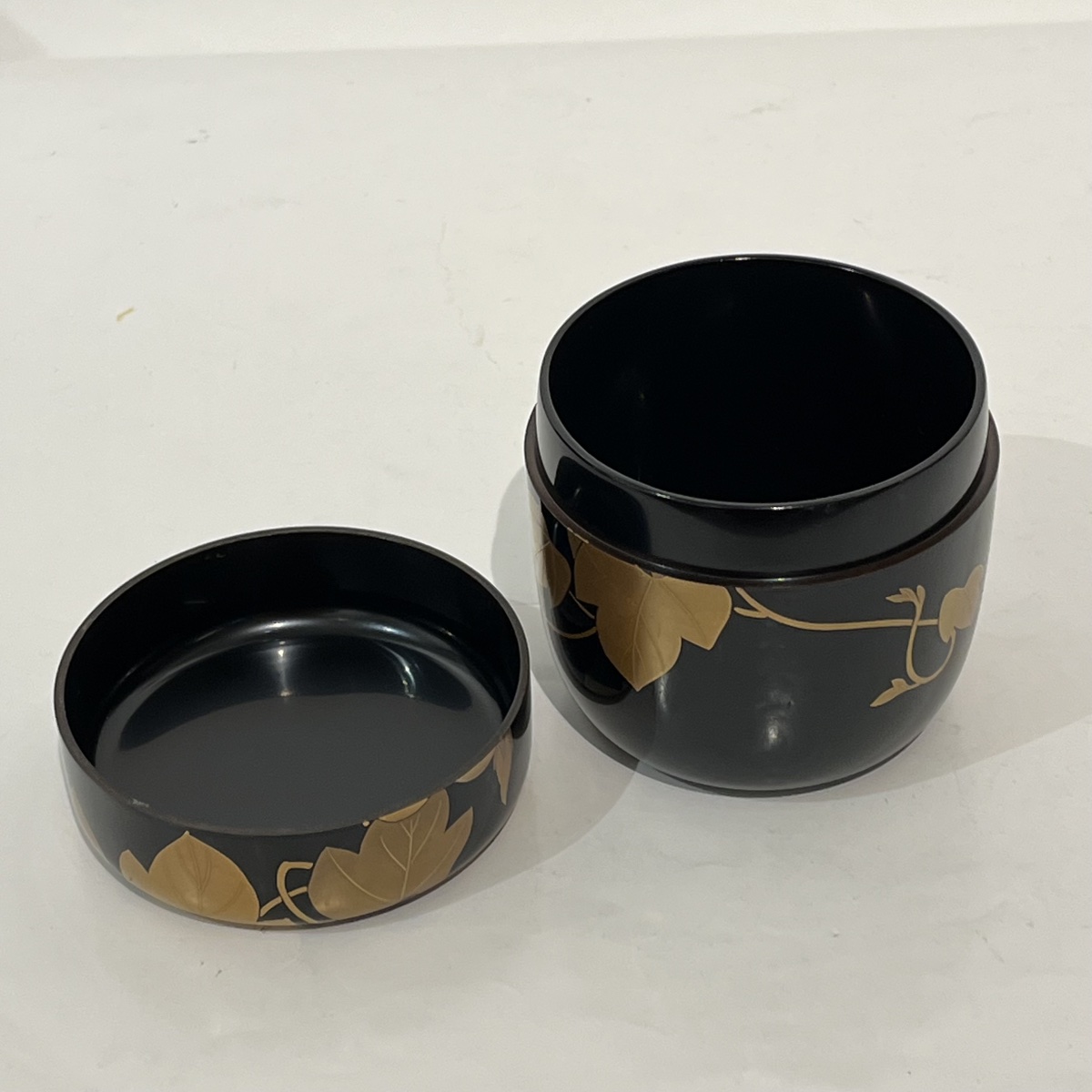 Natsume, Lacquered Tea Caddy, Asagao - Japan-photo-6
