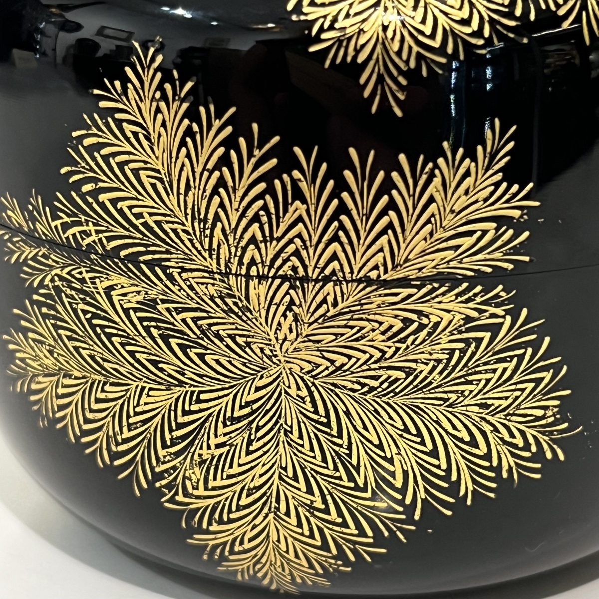 Natsume, Japanese Lacquered Tea Caddy, Shinobu - Japan-photo-3