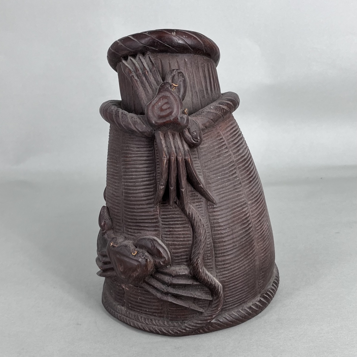 Japanese Vase-  Crab Trap - Japon-photo-4
