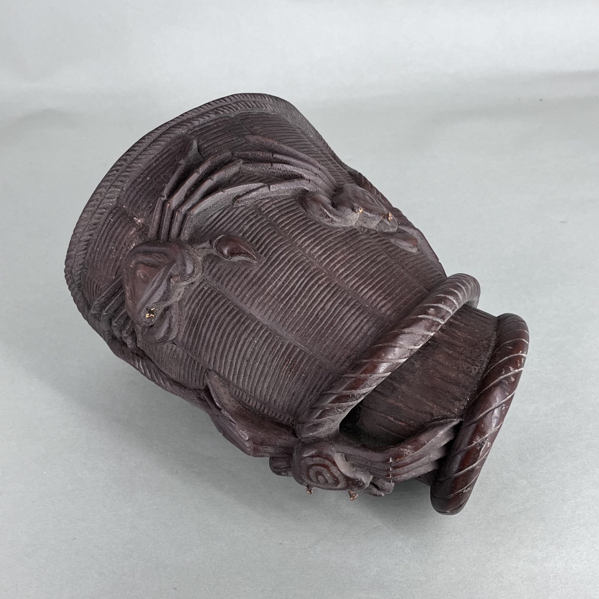 Japanese Vase-  Crab Trap - Japon-photo-8