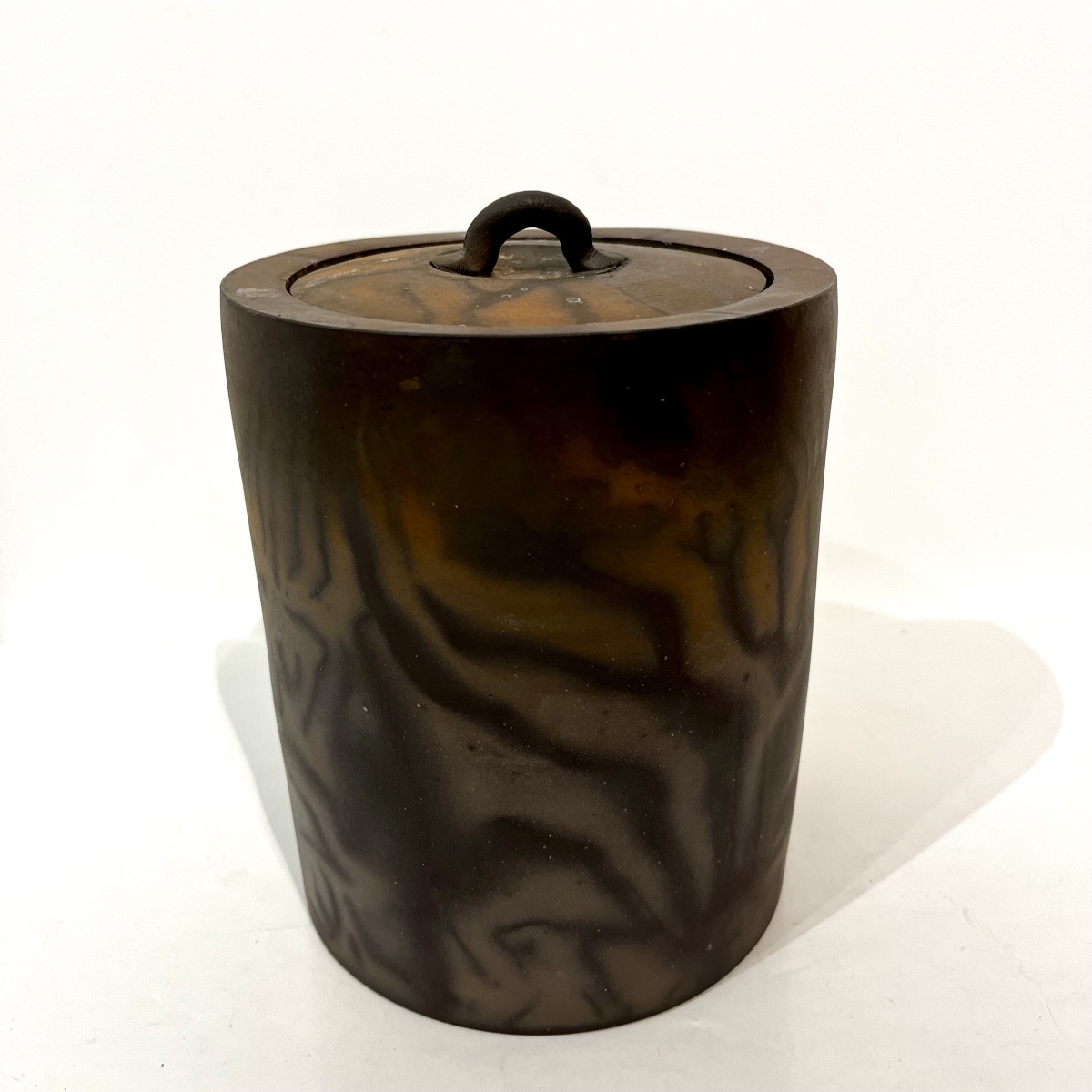 Ceramic Mizusashi - Japan-photo-4