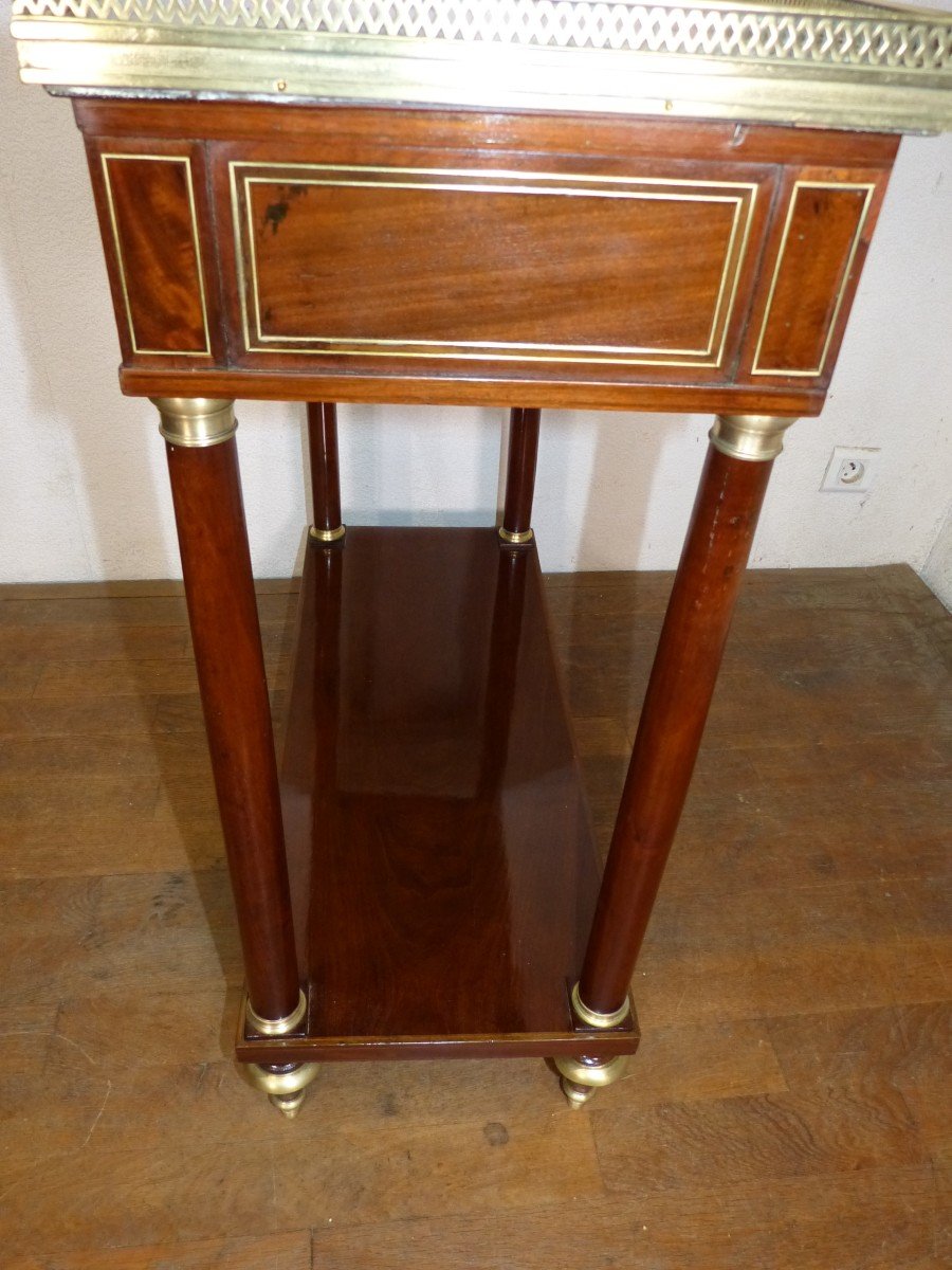 Louis XVI Mahogany Console At Gallery-photo-2