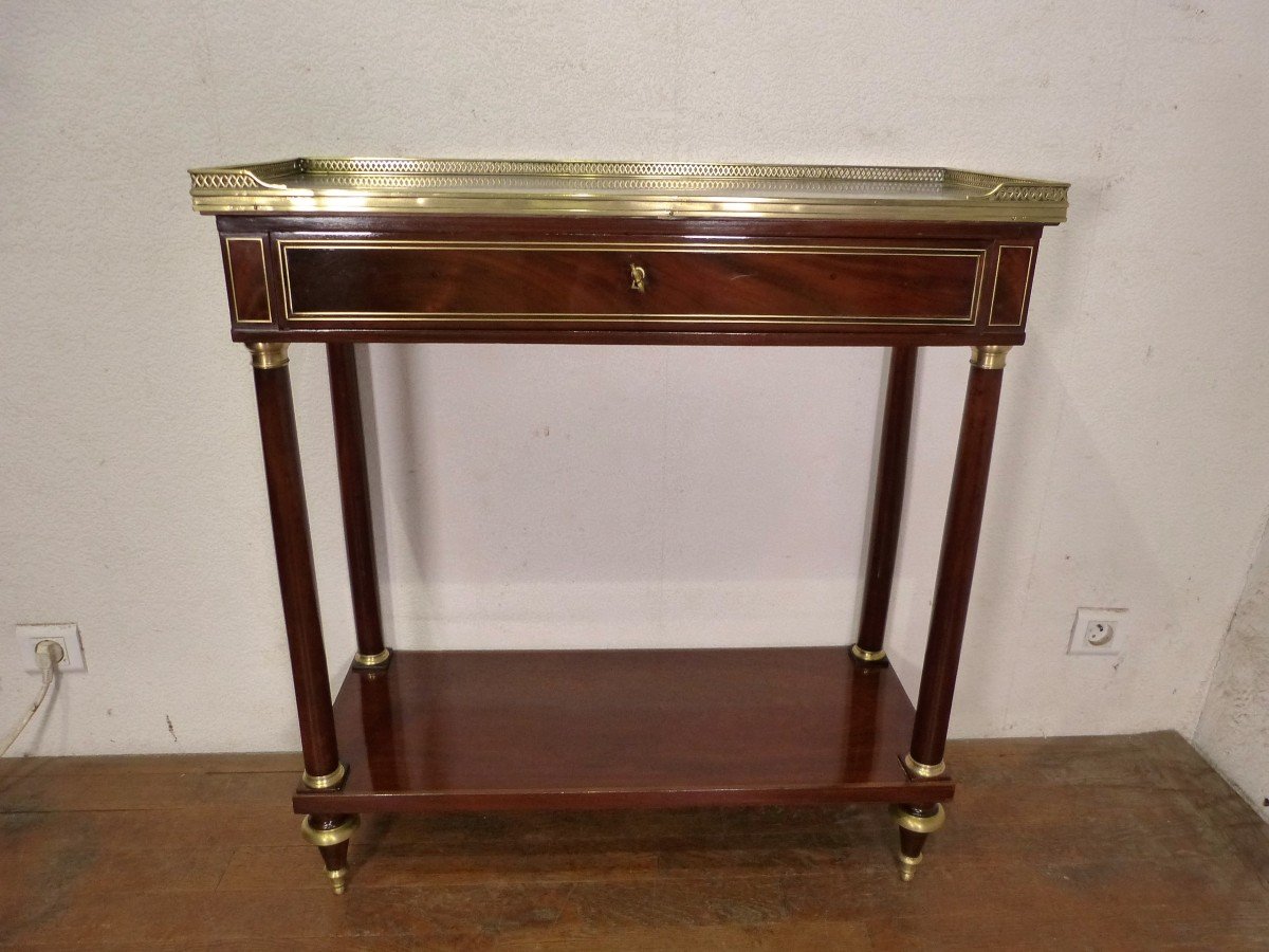 Louis XVI Mahogany Console At Gallery