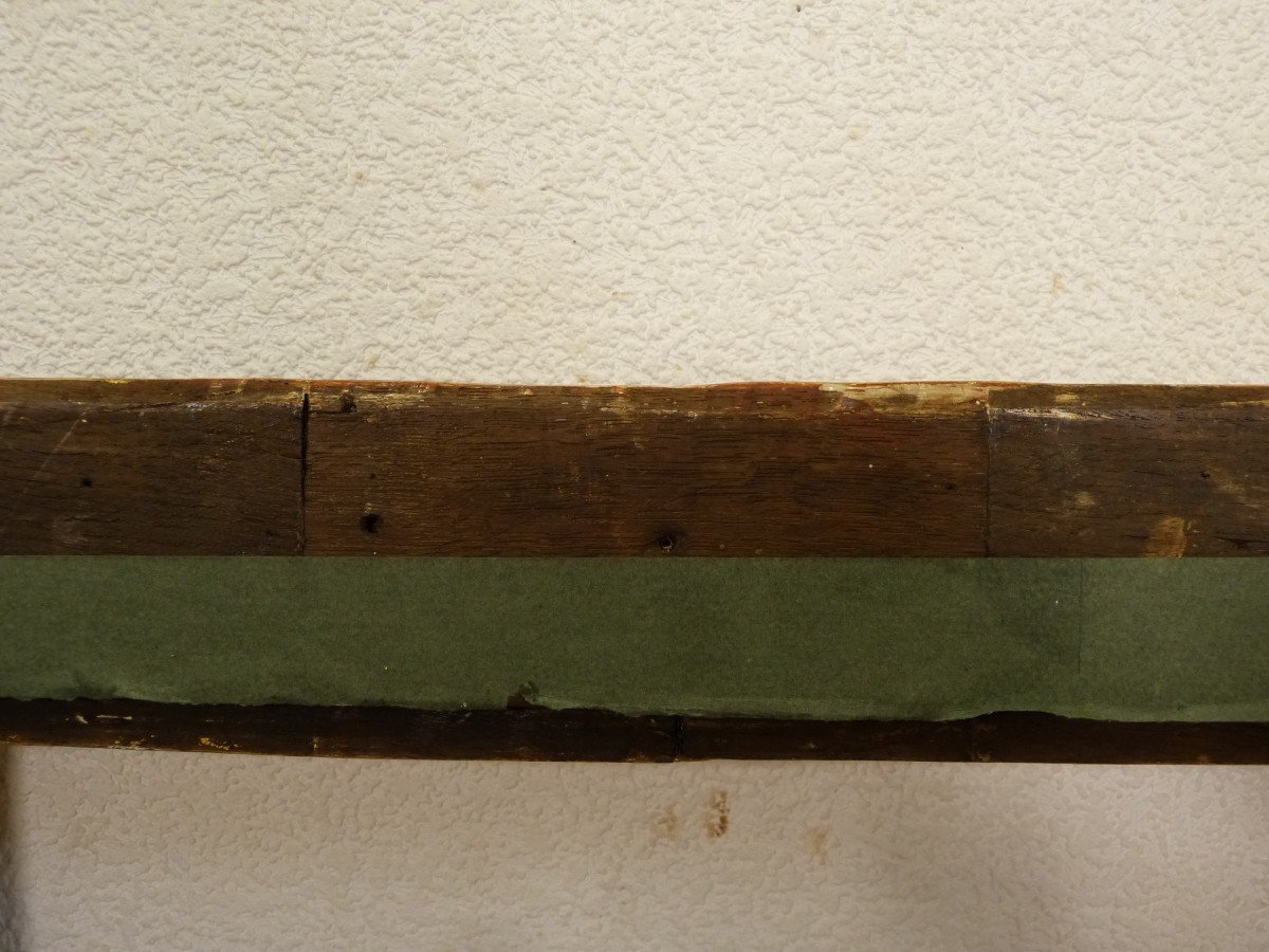 Frame In Golden Wood XVIIIth Century 62.5 X 58 Cm-photo-5