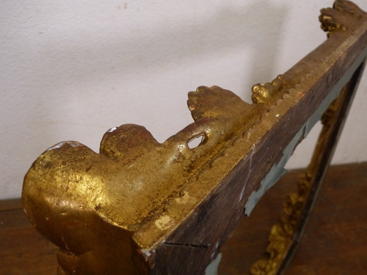 Frame In Golden Wood XVIIIth Century 62.5 X 58 Cm-photo-7